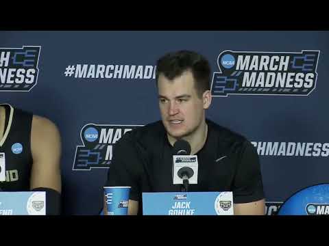 Oakland’s Jack Gohlke postgame after beating Kentucky: ‘I can compete with those type of guys’