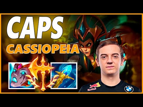 ⚡CAPS CASSIOPEIA MID GAMEPLAY⚡SEASON 12 LEAGUE OF LEGENDS