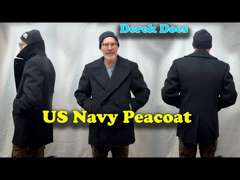 US Navy Peacoat