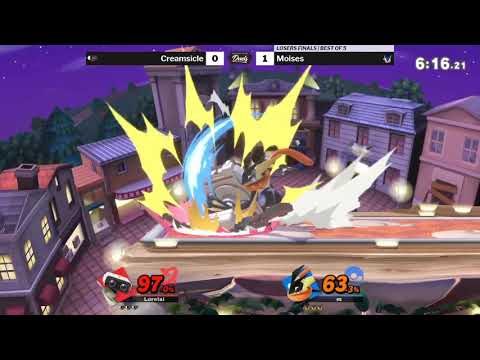 DDD 54 SSBU Losers Finals - Moises (Greninja) vs Creamsicle (ROB/Link))
