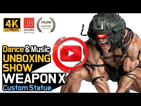 Weapon X Statue Review ! | Custom 1/4 Marvel X-Men Resin Wolverine Unboxing