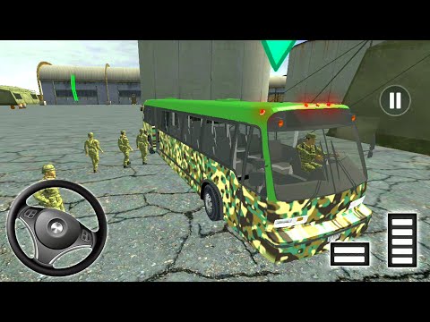 New Offroad Army Bus Driving Simulator 2021 | Bus Games – Android Gameplay
