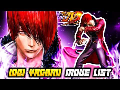 IORI YAGAMI MOVE LIST - The King of Fighters XIV (KOFXIV)