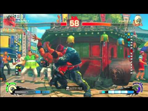 SSF4 Rank Match  Wildcat815 (HK)  vs  loriSSF4 (EF)