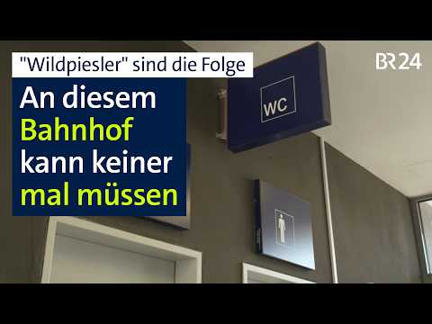 Fahrgästen stinkt's: Bahnhof seit Jahren ohne WC | Abendschau | BR24