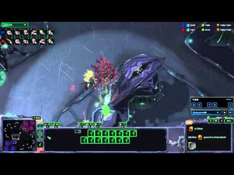 Starcraft 2 - ZvZ - Scarlett vs True on Dusk Towers