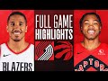 TRAIL BLAZERS at RAPTORS | FULL GAME HIGHLIGHTS | October 30, 2023