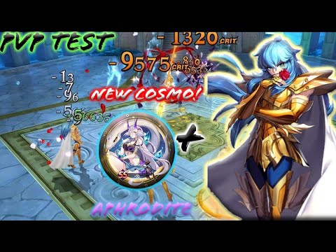 Saint Seiya: Awakening - New Cosmo: Two-Horned Snake + Pisces Aphrodite in Action PvP!