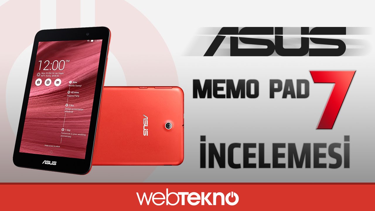 Asus Memo Pad 7 Tablet (ME176CX) İncelemesi