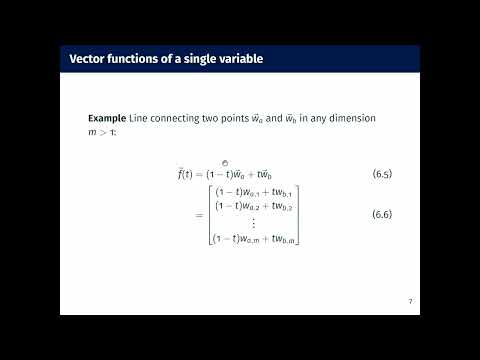 Lecture 7: Multivariate calculus