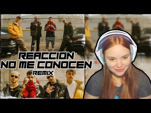 REACCION a NO ME CONOCEN (REMIX) - BANDIDO, DUKI, REI Y TIAGO PZK