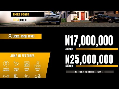 Land For Sale Idera Scheme Eleko Ibeju-Lekki Lagos