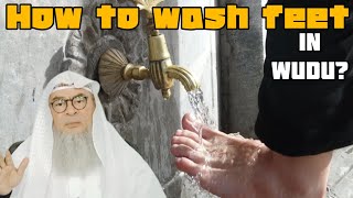 Download lagu Demonstration on how to wash feet in wudu - assim al hakeem mp3 Download lagu Demonstration on how to wash feet in wudu - assim al hakeem mp3