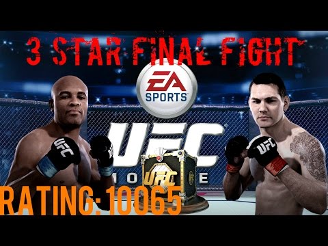 EA SPORTS UFC Mobile - 3 Star Final Fight: Anderson Silva (LE) Rating 10065 + Prize!