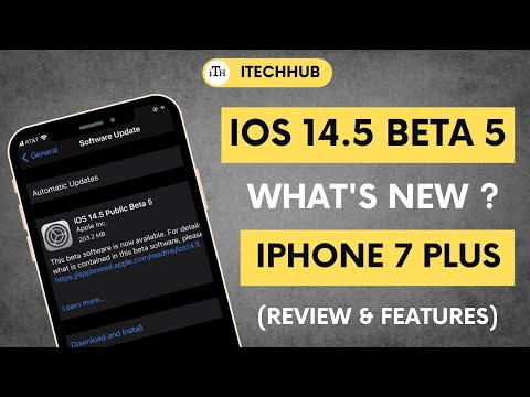iOS 14.5 Beta 5  Review On iPhone 7 Plus | What's New ?