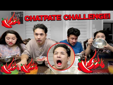 EXTREME SPICY CHATPATE Challenge!