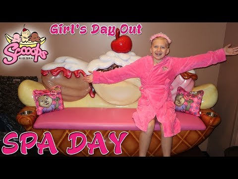 MY FIRST FACIAL!! 💄Manicures, Pedicures & Hair 💄|| Spa Day at Scoops Spa