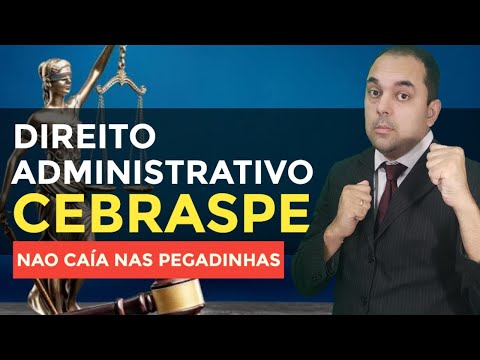 PRF 2025: CEBRASPE Administrative Law Questions! Pranks and Most Frequently Asked Topics!