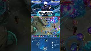 Download lagu Xavier One Shot Combo And Build 😱 #mobilelegends #xavierml #shorts mp3