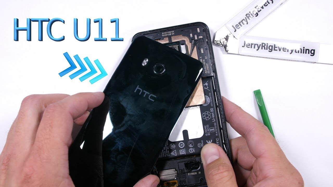 HTC U 11 - Teardown - Pressure Sensor Reveal!