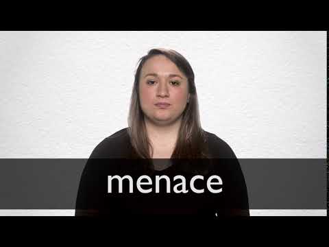 Meaning of Menacing in Hindi - HinKhoj Dictionary 