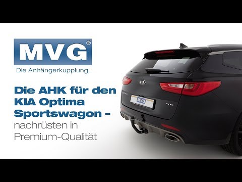 KIA Optima Sportswagon: Die abnehmbare Anhängerkupplung