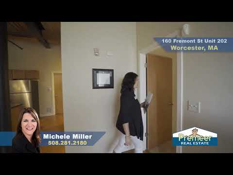 160 FREMONT ST, UNIT 202, WORCESTER, MA:  Rare 3 Room/1 Bed/1 Bath Condo