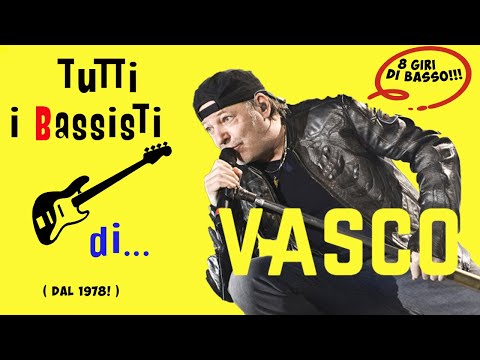 Vasco: tutti i suoi bassisti! ( e alcuni giri di basso storici )