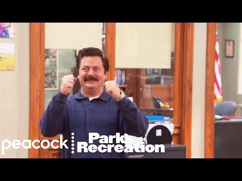 Ron Swanson Gets Jammed | Parks and Recreation