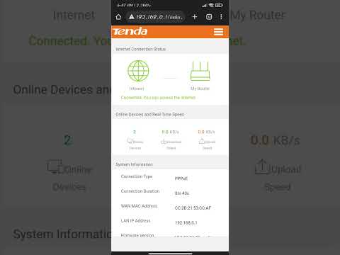 How to add Wifi Mac Address in router #tenda #macaddress #wifi #setting 🖤