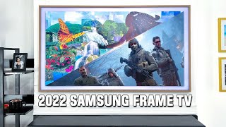 2022 Samsung Frame TV: ART & GAMING!