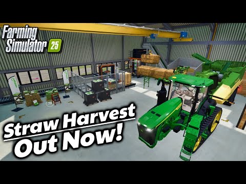 Straw Harvest (Free DLC) - Everything You Need To Know! | Farming Simulator 25
