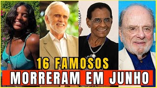 VEJA os FAMOSOS FALECIDO em JUNHO DE 2025 E VOCÊ NEM IMAGINAVA | FAMOSO QUE MORRERAM  [2025]