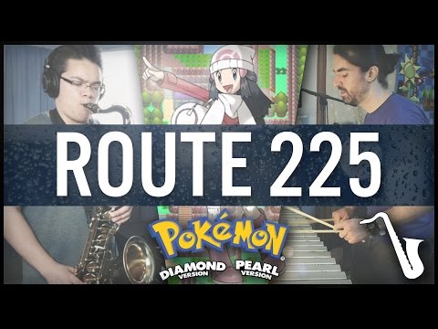 Pokémon Diamond / Pearl: Route 225 - Jazz / 80's Cover || insaneintherainmusic
