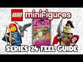 LEGO Minifigures Series 24 Orc & Falconer Feel Guide