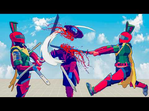 SWORD MASTER vs EVERY UNIT | Totally Accurate Battle Simulator-TABS