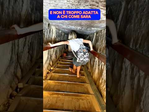 ATTACCO DI PANICO DENTRO LA PIRAMIDE #egitto #viaggiare #viaggio