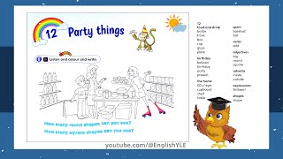 Fun for Movers 4th Edition | Party things | 12B - Page 28