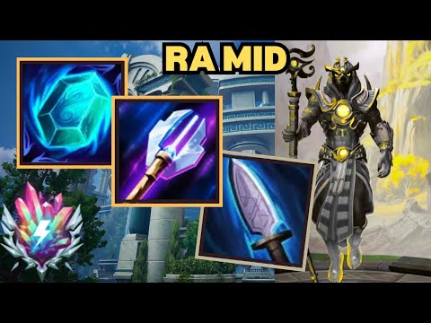 SNIPE SNIPE SNIPE!! - Ra Mid Deity Smite 2 Gameplay