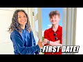 Teen's FIRST DATE! Date has to ASK permission!