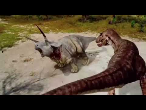 Sue T Rex vs Triceratops