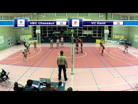 NLA 2013-14: VBC Cheseaux - VC Kanti 1:3 (02.11.2013)