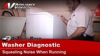 Maytag Washer Repair — Squealing Noise When Running — M4V7600AWW