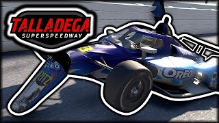 INDYCAR AT TALLADEGA IS A DISASTER ON IRACING!