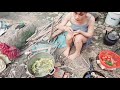 Beautiful Lady Cooking In The Garden Sexy