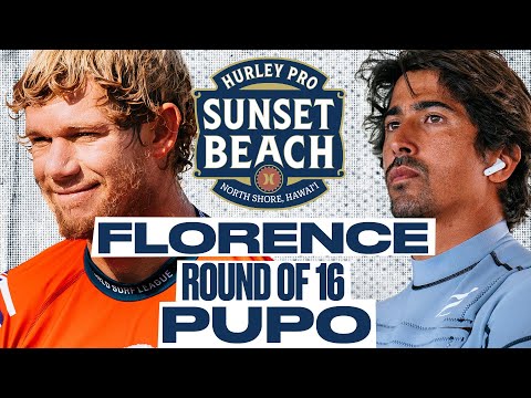 John John Florence vs Miguel Pupo | Hurley Pro Sunset Beach 2024 - Round of 16