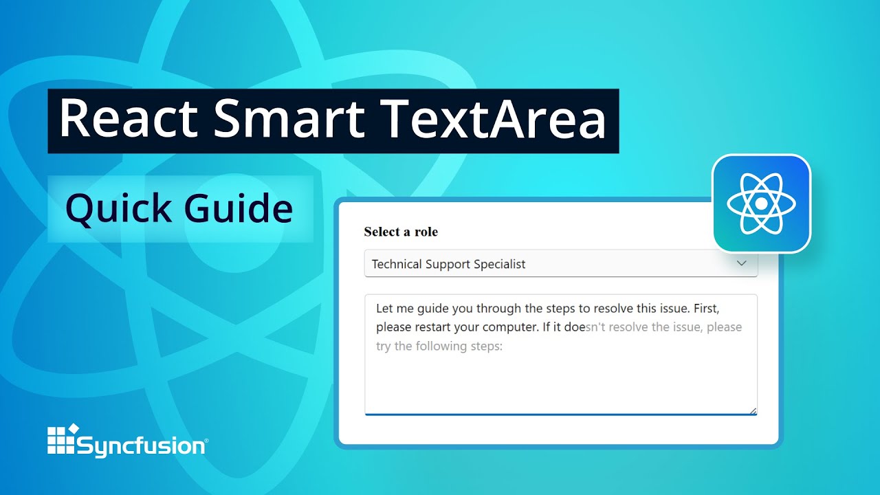 React Smart TextArea: The Ultimate Feature Walkthrough