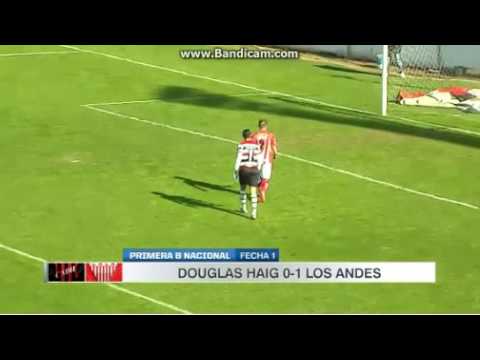 Douglas Haig 0 Los Andes 1 //  Fecha 1 // 28/08/2016