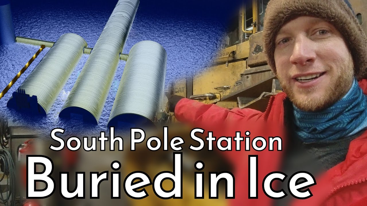 South Pole Station Tour - Part 3 - The buried sections