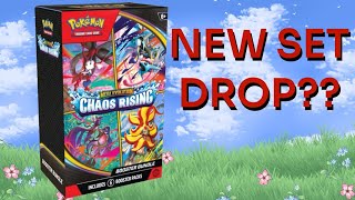 Opening The NEW Pokemon Chaos Rising Set! | Pokemon Center Booster Bundle